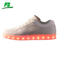 Última fábrica feita 2016 de alta qualidade unisex led shoes